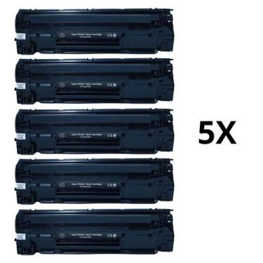 Imagem de Kit 5 Toner 435/436/285 P/ Laserjet Pro M1212 Mfp M1132 Mfp - SUPLI