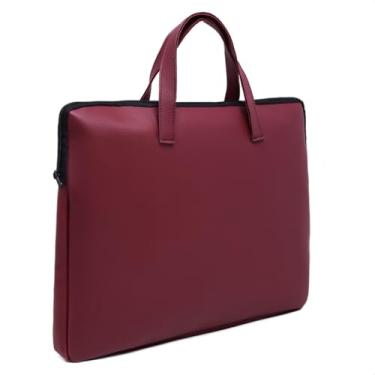 Imagem de Capa de Notebook 15,6 14 16 Couro Eco Universal(Vinho)