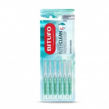 Imagem de Escova Interdental Bitufo Interclean Cilindrica 4mm 6un