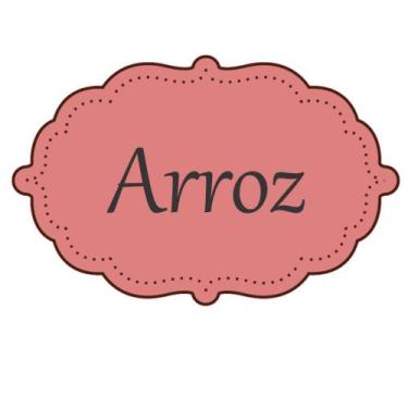 Imagem de Rótulo Etiqueta Adesiva Personalizada p/ Potes e Mantimentos (kit c/ 8