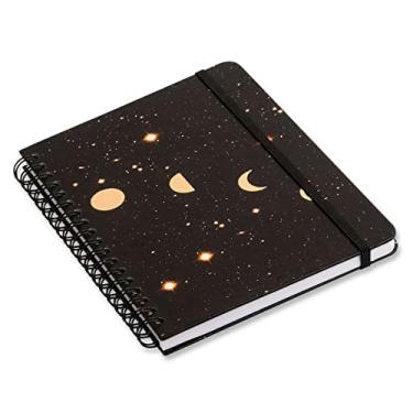 Imagem de Cicero Caderno Espiral Astral Pautado 17x24 Galaxia, Multicolorido, 9160