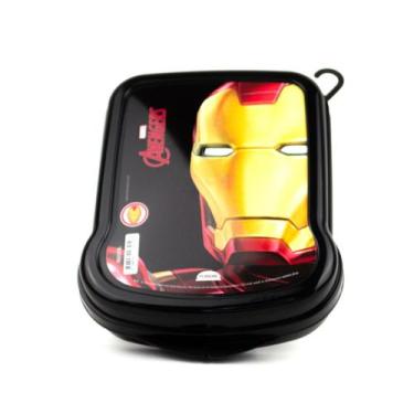 Imagem de Sanduicheira Infantil de Plástico Lancheira Escolar Plasútil, Homem de