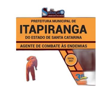 Imagem de Apostila Itapiranga Sc - Agente De Combate Às Endemias - Editora Soluc