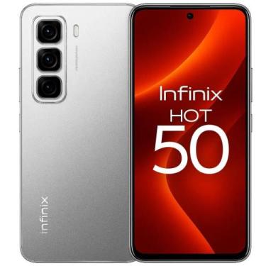 Imagem de Smartphone Celular Infinix Hot 50 X6882 256GB 8GB RAM Dual SIM Tela 6.