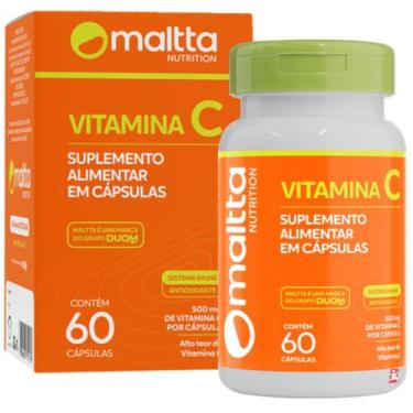 Imagem de Vitamina c concentrada 500mg sistema imune antioxidante 1 ao dia 60 cá