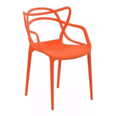 Imagem de Poltrona Cadeiras Alegra Design Cozinha Sala de Estar Jantar Empilháve