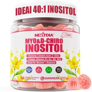 Imagem de Gomas Nextdia Inositol 2000 mg e D-Chiro Inositol 50 mg