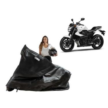 Imagem de Capa Proteção Cobrir Moto Yamaha XJ6 XJ7 Impermeável - Kahawai, Preto