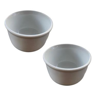 Imagem de Cumbuca 380 Ml Tigela Porcelana Sopa Molho Açaí E Caldo 2 Un - Ta na M