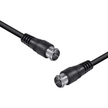 Imagem de Cabo Coaxial F Macho X F Macho 2 Metros Para Antena Cf+F-2 - Vinik