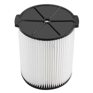 Imagem de Filtro de vácuo padrão VF4000 para molhado/seco, lavável e reutilizável, adequado para Ridgid modelo WD5500 WD0671 WD6425