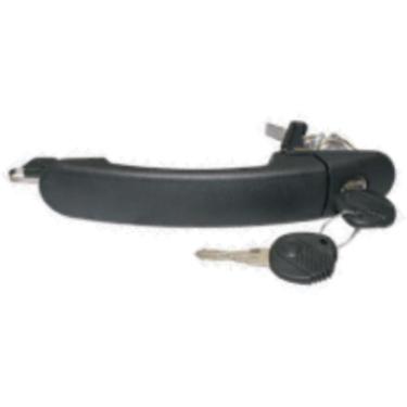 Imagem de Maçaneta Externa Porta Esq Dianteira Preta Gol Parati G3 [f103]