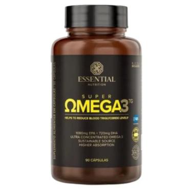 Imagem de Super Omega 3 TG (90 caps) 1000mg - Essential Nutrition, Natural, 90g