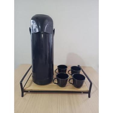 Imagem de Bandeja Multiuso Café Chá Bar Frutas Casa Cozinha Quarto Banheiro