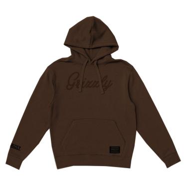 Imagem de Moletom Grizzly Script Logo Hoodie