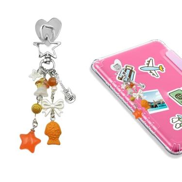 Imagem de JINGSEN Correntes charmosas para Kindle, lindas pulseiras de telefone E-Reader, acessórios para presente para leitoras amantes de livros, amuletos compatíveis com Kindle, leitor eletrônico, telefone