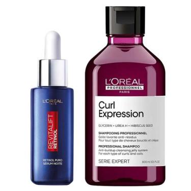 Imagem de Kit LOréal Professionnel + LOréal Paris - Shampoo Antirresíduos + Séru