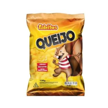 Imagem de Salgadinho Fabitos 80g Queijo C/ 10 Unidades