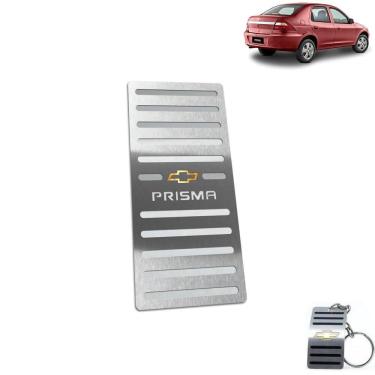 Imagem de Descanso De Pé Chevrolet Prisma 2006 Até 2012 Aço Inox