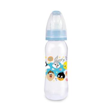 Imagem de Baby go mamadeira looney tunes 3910 azul acinturada 240 m orto
