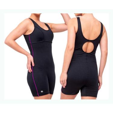 Imagem de Macaquinho Hidroginastica SLIM pto - Kanxa