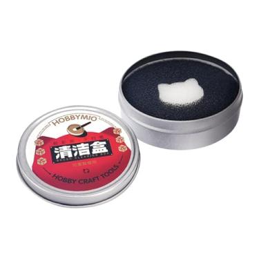 Imagem de predolo Esponja de Limpeza para Remoção de Cor, Limpador de Pincéis de Maquiagem, Ferramenta de Modelagem, para Caneta de Varredura a Seco de Pincel Pastel, F