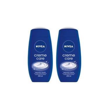 Imagem de Sabonete Liquido Nivea 250Ml Creme Care - Kit C/2Un