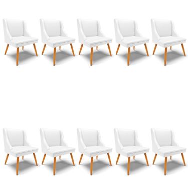 Imagem de KIT 10 CADEIRAS DE JANTAR LIZ CORINO BRA