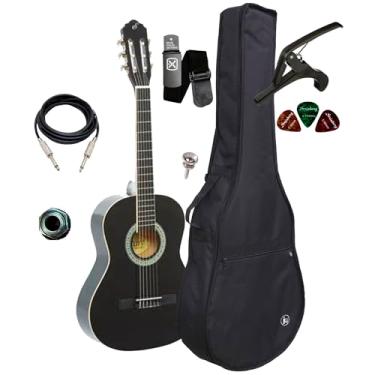 Imagem de Violão Eletroacústico Giannini N6 P/Canhoto + Acessórios (Black)