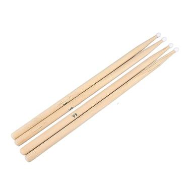 Imagem de Domary Baquetas Multifuncionais de Madeira de Bordo 5A, Desempenho de Exercício, Conjunto Ideal para Iniciantes e Profissionais