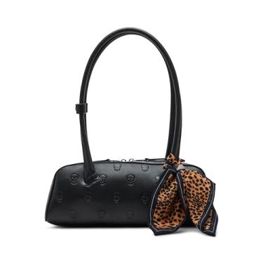 Imagem de Betsey Johnson Bolsa de ombro Skullicious, preta
