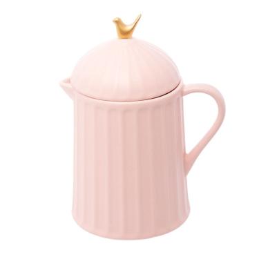 Imagem de Bule Para Café/Chá de Cerâmica Colibri Rosa 600ml Wolff