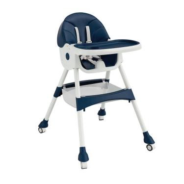 Imagem de Cadeira de Alimentação Zippy Toys Reclinável e Dobrvel Azul