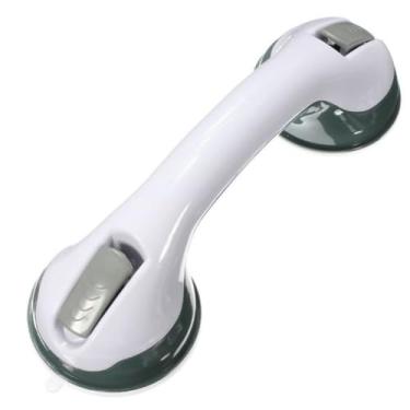 Imagem de Barra De Apoio com Ventosa Suporte Sanitário Portatil Idosos Deficientes Banheiro (1)