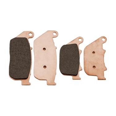 Imagem de ZHENGHE Pastilhas de freio dianteiras e traseiras sinterizadas para motocicleta compatíveis com Harley Davidson Sportster 883, 1200, Nightster, 2004-2013