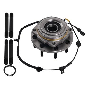 Imagem de maXpeedingrods 515081 Front 4WD Wheel Bearing and Hub Assembly for Ford F-250 F-350 Super Duty 2005-2010 SRW 4WD w/ABS 8 Lugs