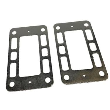 Imagem de Conjunto de 2 juntas de cotovelo de escape para motores Penta V6 e V8 de 4.3, 5.0, 5.7 e 8.1 litros (códigos: 835908, 856039, 857618).