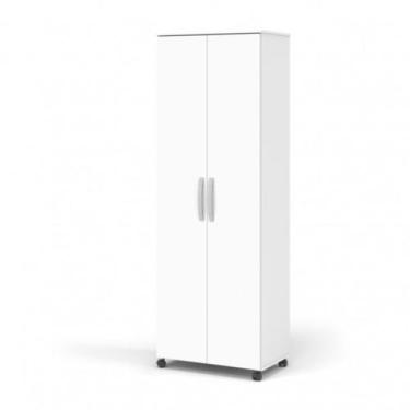 Imagem de Armário Multiuso Rio Lavanderia 4 Prateleiras Branco - Ofertamo