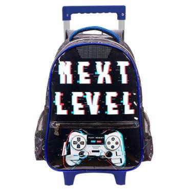 Imagem de Mochila De Rodinhas Escolar Infantil Next Level Vídeo Game