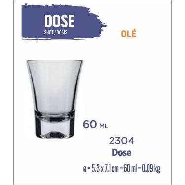 Imagem de 24 Copos Olé 60Ml - Licor - Cachaça - Tequila