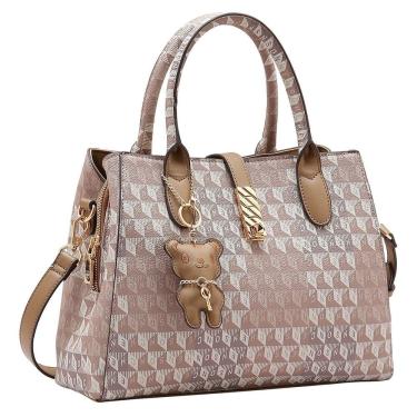 Imagem de Bolsa Feminina Tridimensional Elegante Ursinho Moda Chenson