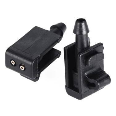 Imagem de Pulverizador de limpador de carro para Grand for Scenic 2 2004 2005 2006 2007 2008 2009 bocais de lavadora de para-brisa dianteiro de carro Bocal de pulverização de arruela OEM: 8200082347