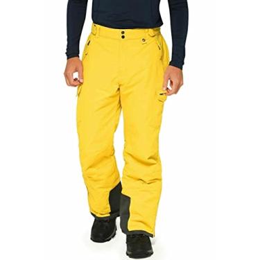 Imagem de Calça cargo masculina Arctix para esportes de neve, amarelo bambu, pequena (29-30W 36L)