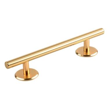 Imagem de Yunhgft Mini Skate com Trilhos Redondos para Fingerboard, Acessório Premium para Jogos com Trilhos, Presente Original em aço Inoxidável, Trilho de Obstáculos, Ouro 20 Cm