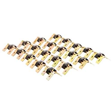 Imagem de 20pcs de ferro de ferro de ouro móveis dobradiças de madeira caixa de presente decorativa dobradiças móveis montagem para hardware de móveis 19x18mm YYDFPIIA