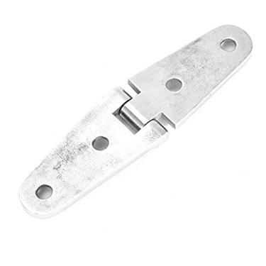 Imagem de 4 buracos porta de aço inoxidável da dobradiça da dobradiça do mobiliário dos móveis Acessórios 103x27x4mm portas do chuveiro de vidro dobradiças YYDFPIIA