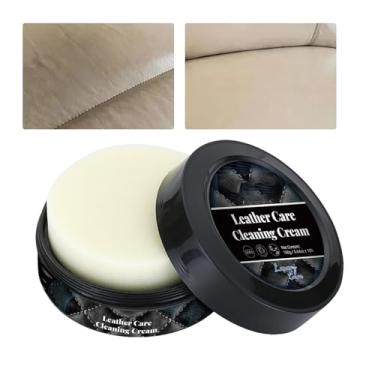 Imagem de Creme para cuidados com couro | Limpador de manutenção de interiores automotivos - Creme de limpeza de couro para interiores automotivos, para móveis, assentos de carro, sapatos, bolsas, bolsa, sela