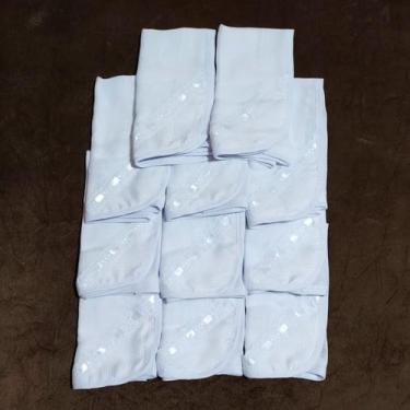 Imagem de Kit 11 Fraldinhas de Boca Bebê Babete Pano de Boca - Mãe e Filho Enxov