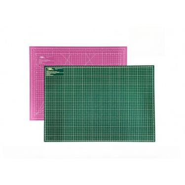 Imagem de Base De Corte Dupla Face Auto Regenerativa Patchwork Scrapbook Artesanato(Placa de Corte Rosa e Verde,60x45)