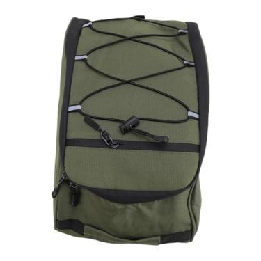 Imagem de RiToEasysports Bolsa para Rack de Bicicleta Traseira, Bolsa para Porta-malas de Bicicleta Em Tecido Oxford à Prova d'água Com Alças Ajustáveis, Armazenamento Grande de 7,9 X 14,2 X 5,9 pol. para